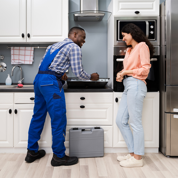 can you provide an estimate for cooktop repair before beginning any work in Domino